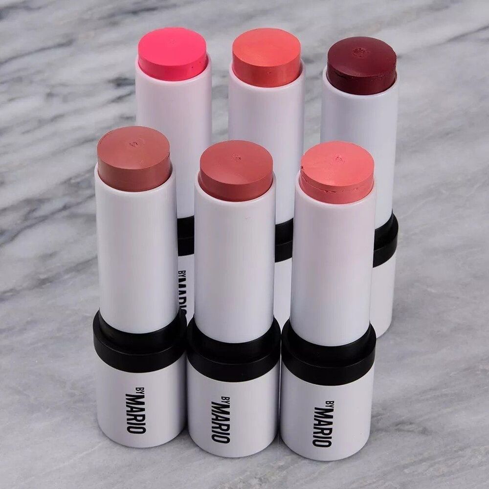 All 6 New Makeup By Mario cream Blush Pale Petal dusty rose soft Peach coral